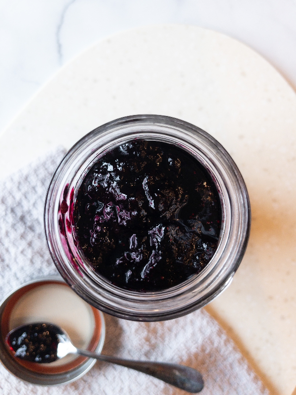 Quick And Easy Homemade Blueberry Jam - Cooking Canary